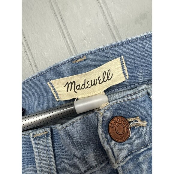 Madewell Size 26 Womens Jean Jeggings Road Tripper Mid Rise Light Wash S… - Picture 2 of 4